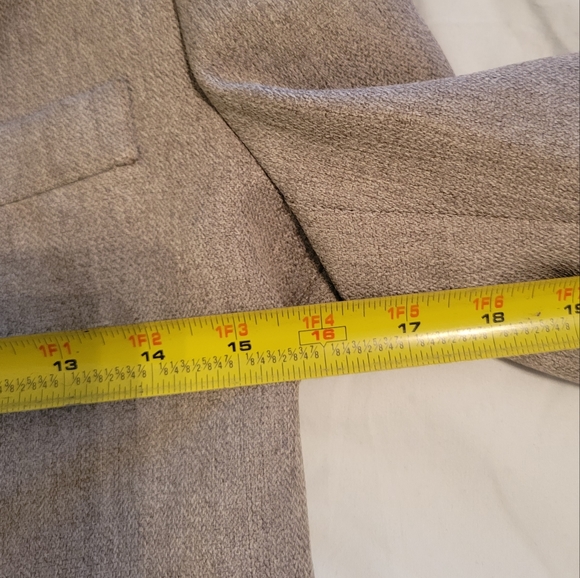 Mr. Chips Vintage Two Button Brown Blazer Size 18 - Picture 5 of 11